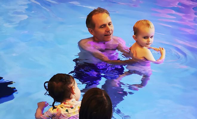 Centre aquatique bébé nageur Lille Saint-André